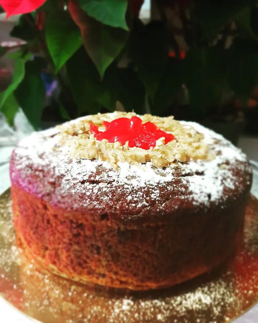 Bizcocho navideño o tarta negra