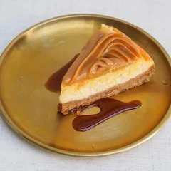 Cheesecake de dulce de leche