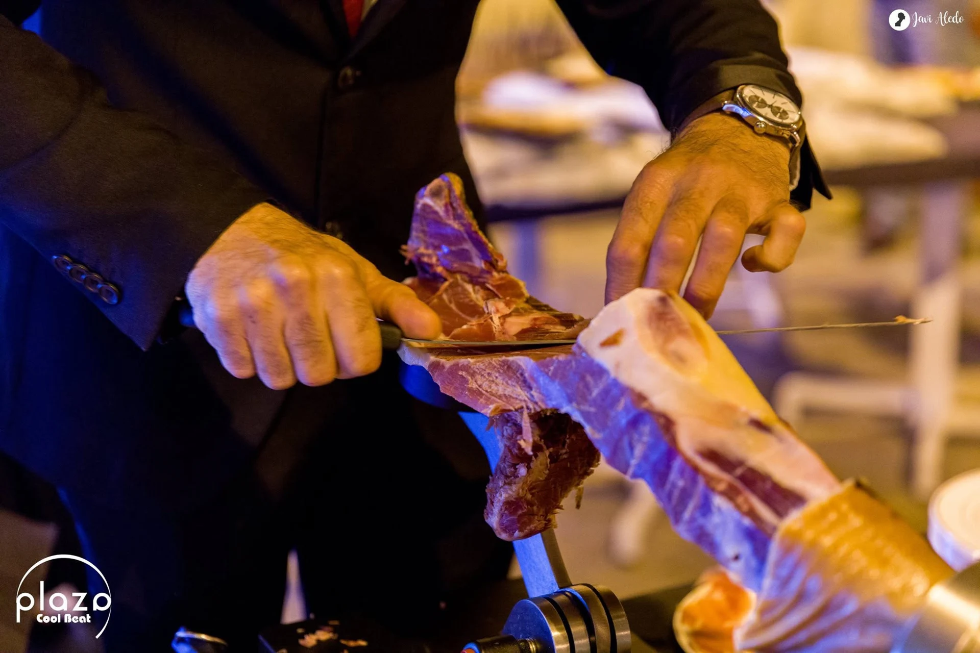 Servicio de catering durante un evento